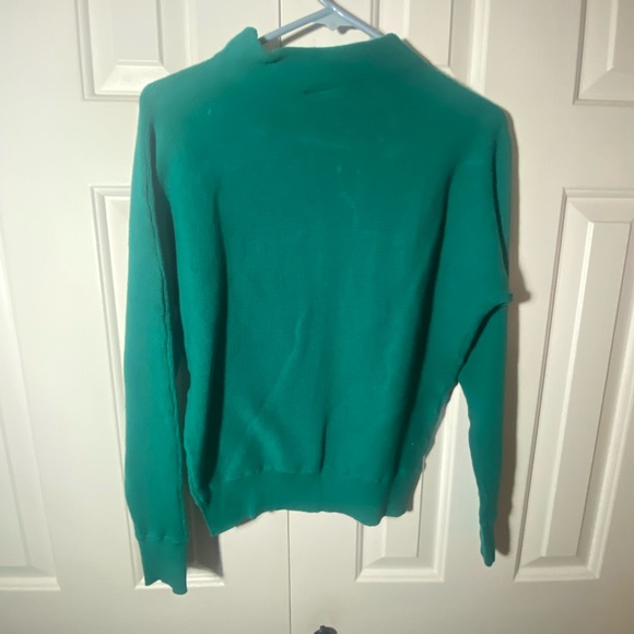 Ann Taylor Teal Women's Turtleneck Sweater - Picture 5 of 5